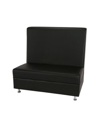 4ft Black Mod Furniture High Back