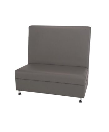 4ft Gray Mod Furniture High Back