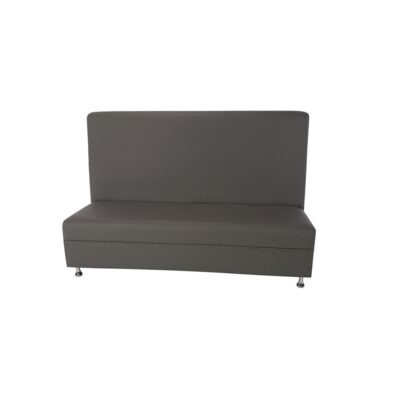 6ft Gray Mod Furniture High Back