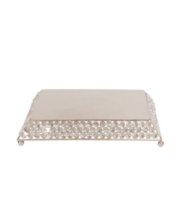 12" Square Bling Cake Stand