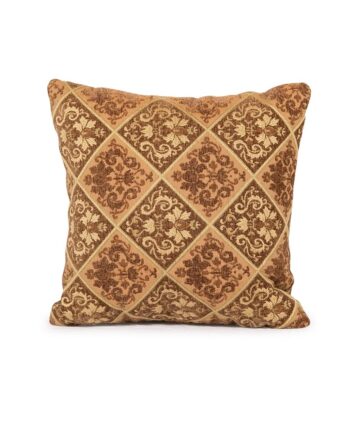 Brown and Gold Texture Pillow