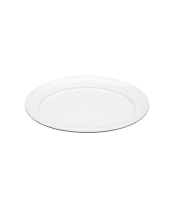 China White Oval Platter