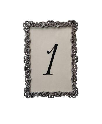 Couture Pewter Table Number