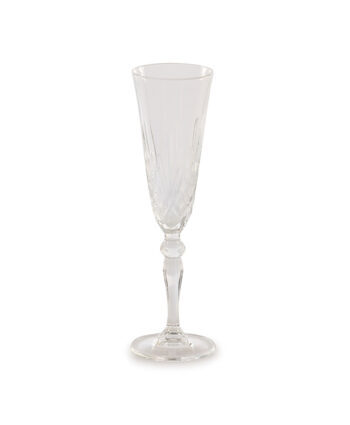 Grace Etched Champagne Glass