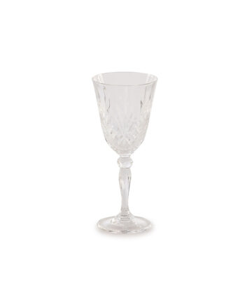 Grace Etched White Wine Glass