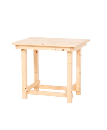 The Hank End Table - Natural Wood