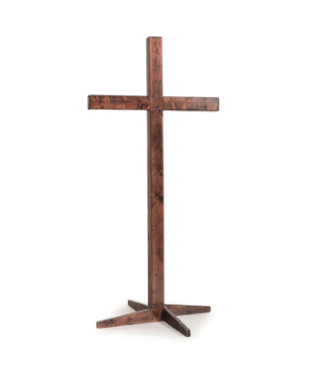 Mahogany Wooden Cross
