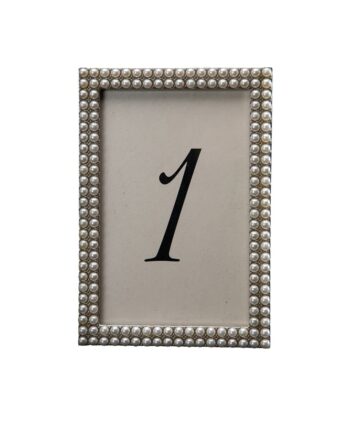 More Pearls Table Number