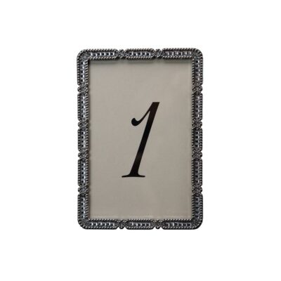 Nina Silver Table Number