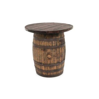 The Round Wine - Whiskey Barrel Topper