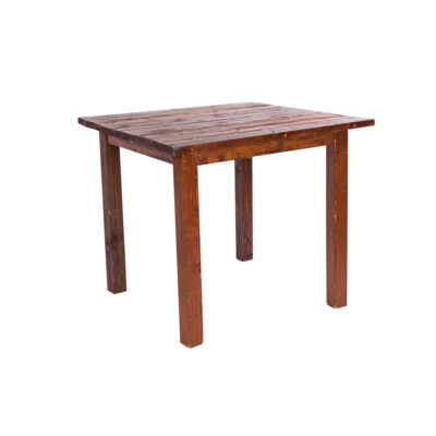 3' X 3' Mahogany Farm Tables
