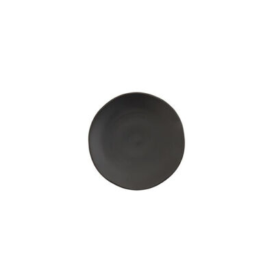 Black Matte China B&B Plate