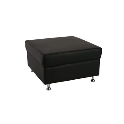 Black Mod Ottoman