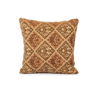 Brown and Gold Texture Pillow