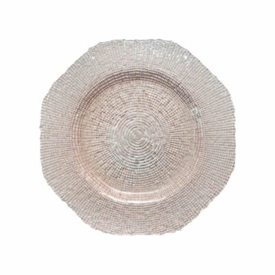 Champagne Octo Glass Charger