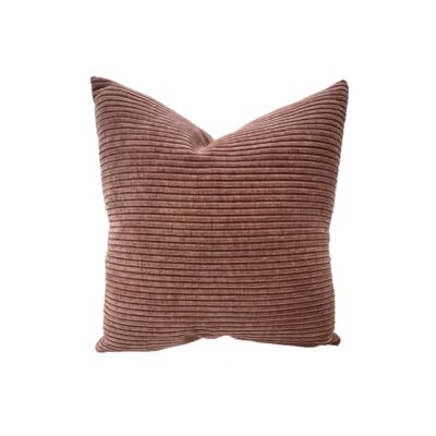 Dusty Rose Corduroy Pillow