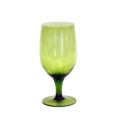 Emerald Green Goblet