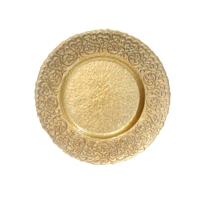 Filigree Glass Charger