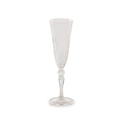 Grace Etched Champagne Glass