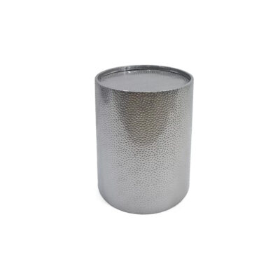 The Chance End Table - Silver