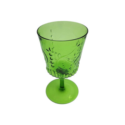 Green Vintage Goblet