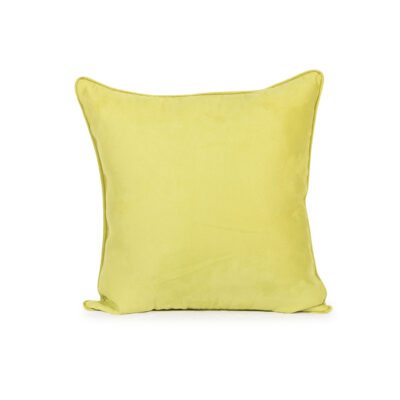 Lime Green Velvet Pillow