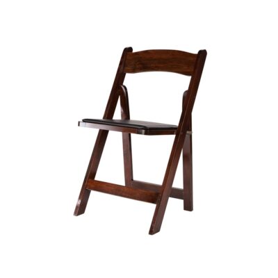Mahogany Wood Folding Chair