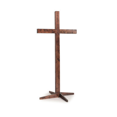 Mahogany Wooden Cross