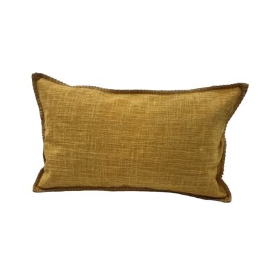 Mustard Lumbar Pillow