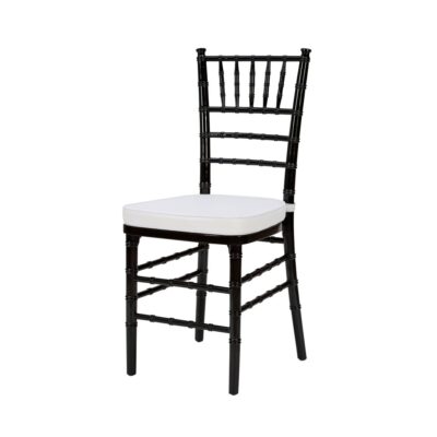 Steel Core Black Chiavari Chair