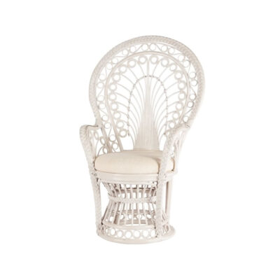 Peacock Chair - White