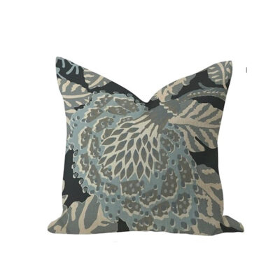 Wildflower Blue Pillow