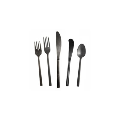 Matte Black Flatware